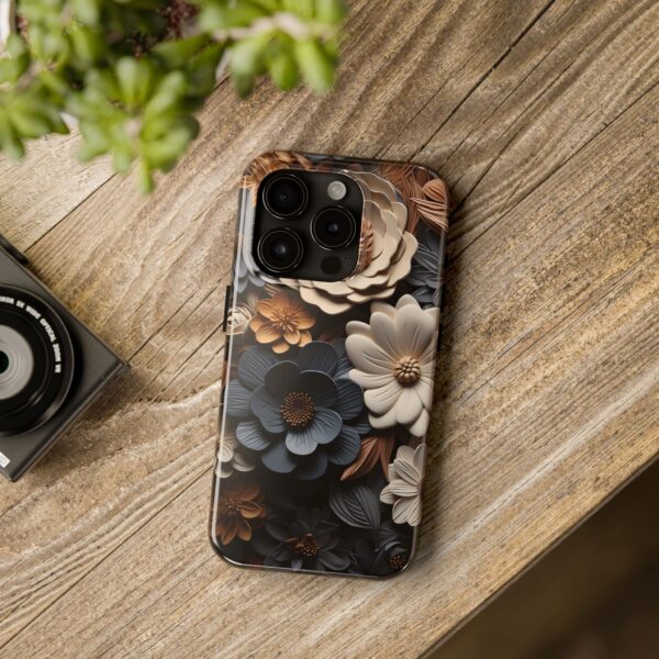 Boho Goth Floral Phone Case