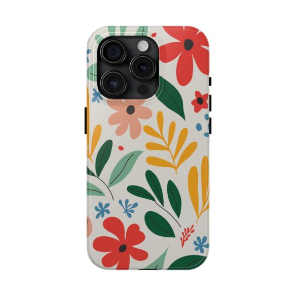 Vibrant Botanical Flower Phone Case - Image 2